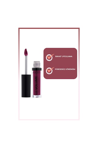Le Volume Plump & Care Lipgloss Nemlendirici Dudak Parlatıcısı - 09 Love Whisper - Mor