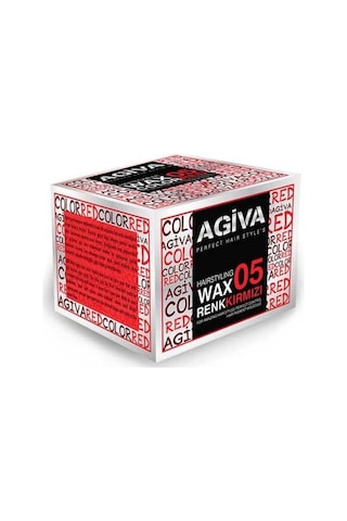 Agiva Hairstyling Color 05 Wax Kırmızı 120 G