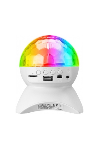 Mikado MD-X740 Beyaz Şarjlı BT-TF Cart-USB Tavan Tavan Led Işıkl