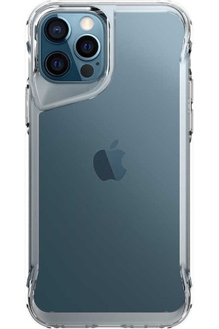 Apple Uyumlu  iPhone 12 Pro Kılıf Zore T-Max Köşeleri Korumalı Kılıf Renksiz