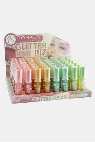 Ronassi Glitter Lippoil Simli Dudak Parlatıcısı-yeşil N145 Diğer