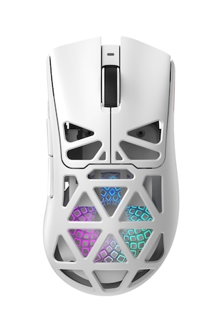 Gamenote Ms1042wb Tri-mode 24000 Dpı Rgb Kablosuz Oyuncu Mouse Beyaz