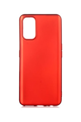 Realme 7 Pro Kılıf Esnek Yapılı İnce Slim Silikon Kapak Ryc/premier Kirmizi