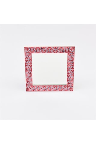 Rumi Kırmızı Kare Ayna Kırmızı
