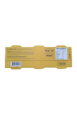 Dardanel Fiyat Cüz'i Kalite Tonla Ekonomik Ton Balığı 3 x 75 G