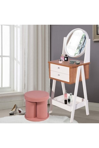 Mydesign Ayaklı Modern Makyaj Masası Beyaz Model:1