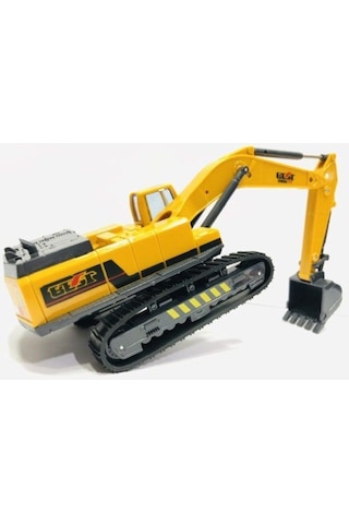 Bfy Toys Kepçe Kum Kazıcı Paletli Ekskavatör Oyuncak Iş Makinesi Hareketli