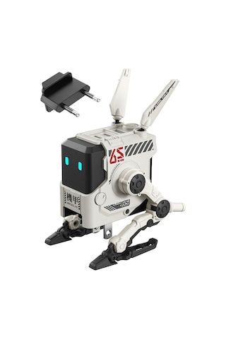 GravaStar Alpha65 Beyaz Robot Figürlü 65W Hızlı Şarj Adaptörü