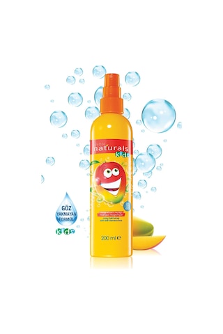 Avon Naturals Kids Mango Kokulu Göz Yakmayan Saç Açıcı Sprey 200 ML