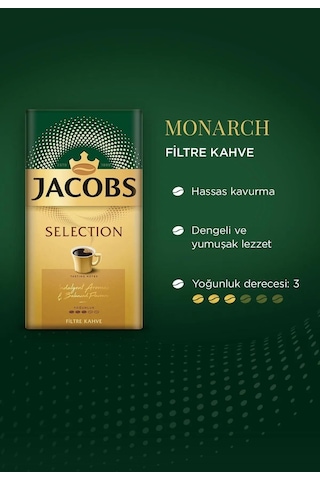 Jacobs Selection Filtre Kahve Fırsat Paketi 5 x 250 G