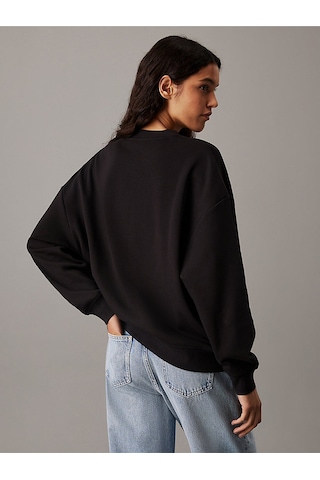 Calvin Klein Kadın Sweatshirt-j20j224724 Siyah