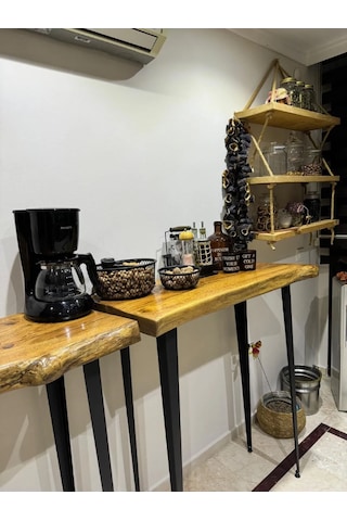 90cm Dekoratif Metal Firkete Bar Masası/dresuar Ayağı