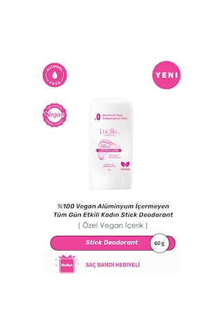 Lucille Cotton Candy Vegan Kadın Stick Deodorant 60 G Lucille Cotton Candy Vegan Kadın Stick Deodorant 60 G