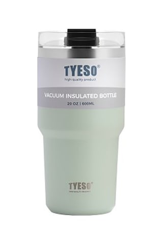 Tyeso Tripletask Termos Vakumlu Paslanmaz Çelik Pipetli 600 ML