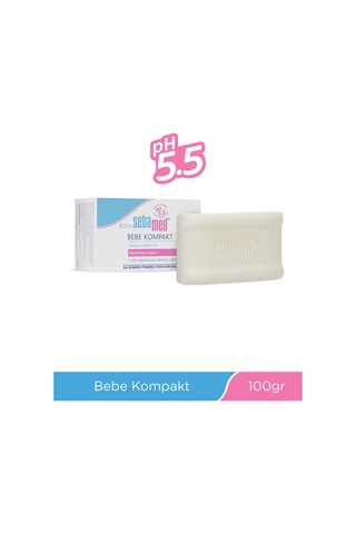 Baby Bebek Kompakt Sabun 100 Gr Inulin Ve Pantenol İçerikli Ph 5.5 Hassas Cilt Nazik Temizleme