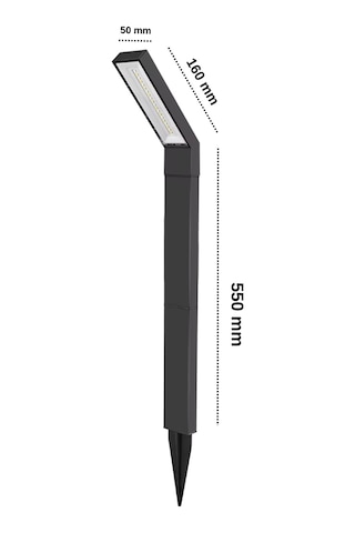 Forlife 15 W Fonksiyonel Solar Çim / Bahçe Aydınlatma Armatürü