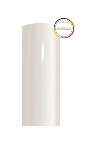 Parlak Beyaz Kendinden Yapışkanlı Kaplama Folyosu 75 Cm X 10 Mt