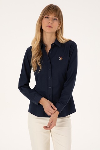 U.s. Polo Assn. Kadın Lacivert Gömlek Basic 50308043-vr033 Lacivert