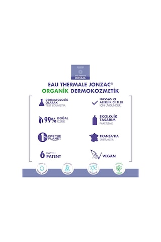 Eau Thermale Jonzac Erkekler İçin Organik Roll On Deodorant 50ml