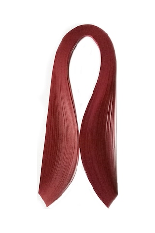 Hayal 3 Mm Koyu Kırmızı Renk Quilling Kağıdı - 100'Lü