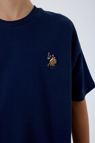 U.S. Polo Assn. Erkek Çocuk 2 Li Bermuda T-şhirt Takım Lacivert-2319 Lacivert