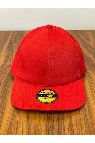 Hamze Hiphop Snapback Rapper Baseball Drip Unisex Şapka Cap Kırmızı