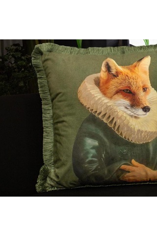 Mr. Fox Tilki Yastık/kırlent Dolgu Boncuk Elyaf, Ulusl. Yıkama Ve Solmama Sertifikası Çok Renkli