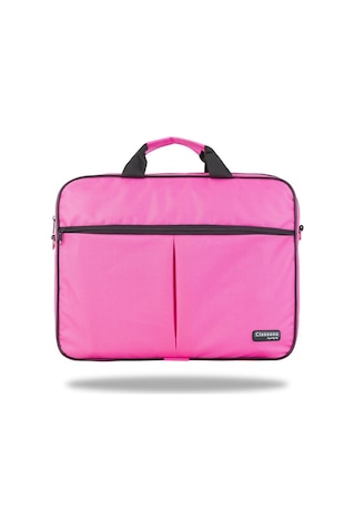 Classone Wtx306 Wtxpro Serisi 15.6 İnch Su Geçirmez Kumaş Apple Uyumlu MacBook , Laptop , Notebook El Çantası- Pembe