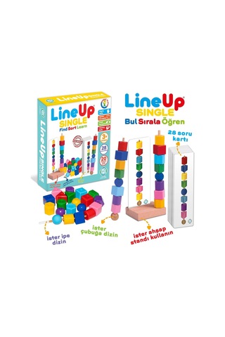 Cırcle Toys Line Up Single - Tek Oyuncu Yeni Nesil Algı Ve Zeka Oyunu Genel
