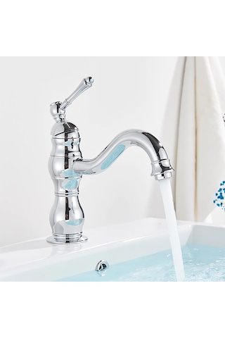 Fkn Royal Kısa Lavabo Bataryası Krom