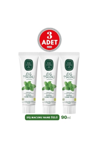 Eyüp Sabri Tuncer Nane Özlü Diş Macunu 3 x 90 ML