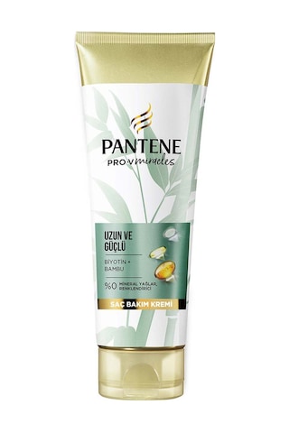 Pantene Uzun ve Güçlü Bambu & Biyotinli Saç Bakım Kremi 275 ML