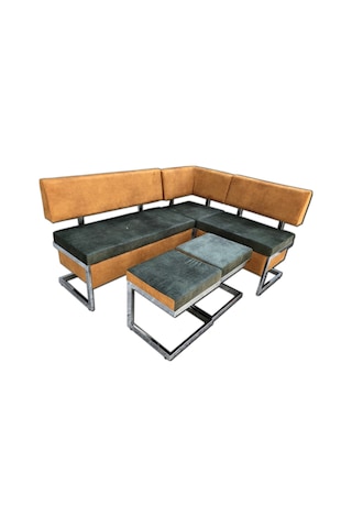 Köşe Takım Mutfak C Loca Model Metal Çelik Nikelaj Iskelet Kalite Beyaz