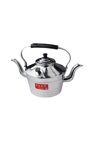 Yek Outdoor N 22 Çift İbrikli Alüminyum Çaydanlık 3 Litre Gri