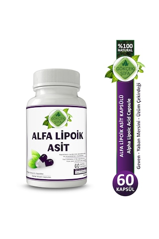 Gökçek Şifa Alfa Lipoik Asit 60 Kapsül