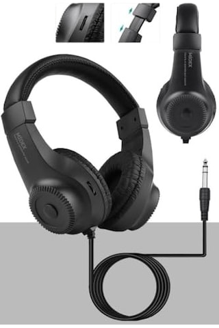 Kulaklık 50mm Sürücü 32 Ohm Çok Amaçlı Stüdyo Referans Dinleme Dj