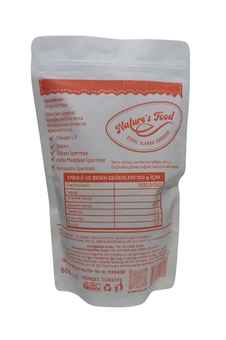 Organik Patlayan Mısır 500gr Pestisit Analizli Organik Sertifikalı