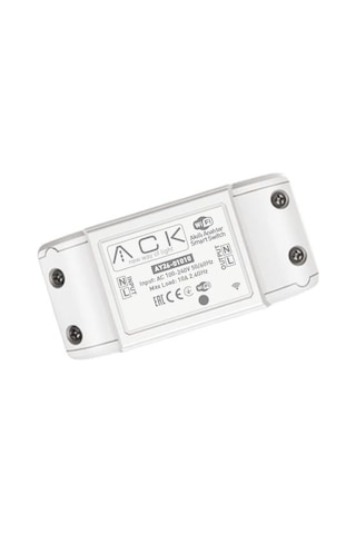 Ack - Akıllı Wifi Anahtar Smart Switch Uzaktan Kontrol Sesli Komut Ay26-01010
