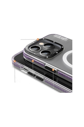 Youngkit Apple Uyumlu iPhone 13 Pro Kılıf Magsafe Şarj Özellikli Jane Sand Serisi Kapak YOUNGKİT-TA85026