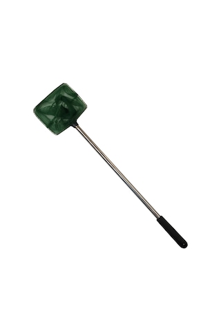 Tls Akvaryum Balık Kepçesi 4" / 10x8cm - 36 CM Metal Saplı