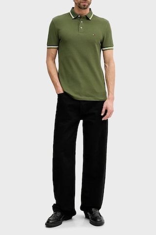 Tommy Hilfiger Erkek Polo Yaka T Shirt Mw0mw39993 L01 Yeşil Yeşil