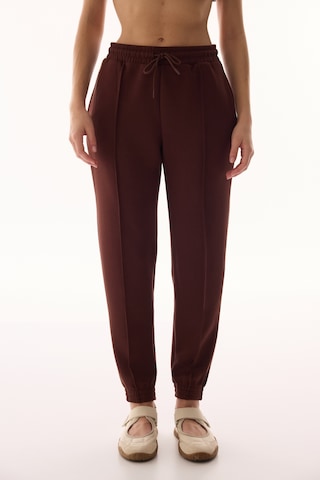 Penti Kahverengi Silky Touch Yüksek Bel Lastikli Paça Jogger