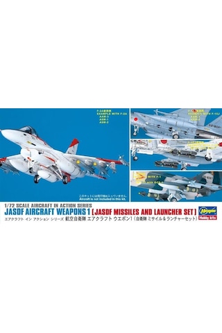 Hasegawa X72-10 35010 1/72 Ölçek, Jasdf, Savaş Uçağı Silahları-ı, Plastik Model Kiti-51785