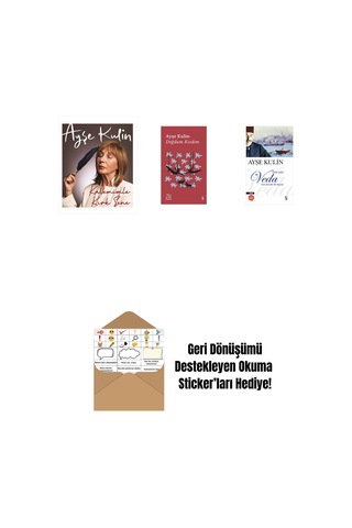 Kalemimle Kırk Sene Ciltli + Everest Açıkhava 19 - Doğdum. Kızdım + Veda Midi Boy + Okuma Sticker'ları