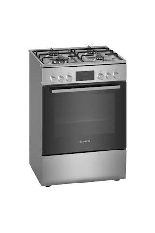Bosch HXR391H51T 66 L Gazlı Elektrikli Solo Fırın Inox
