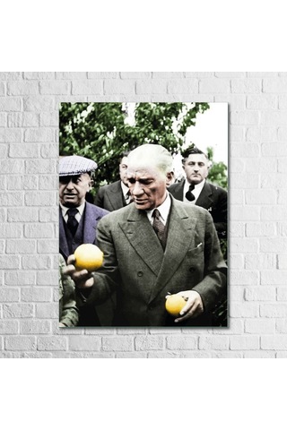 Atatürk Serisi 13,5x18 Cm 5'li Ahşap Tablo Seti
