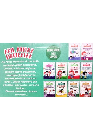 Akıl Almaz Maceralar 10 Kitap 4. Sınıf