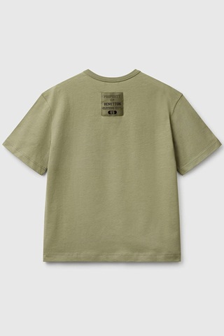 United Colors Of Benetton Benetton Erkek Çocuk Tişört Haki