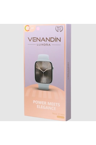 Venandin Nova 10 Mini Akıllı Saat +3 Kordon ve Bileklik (Distribütör Garantili)