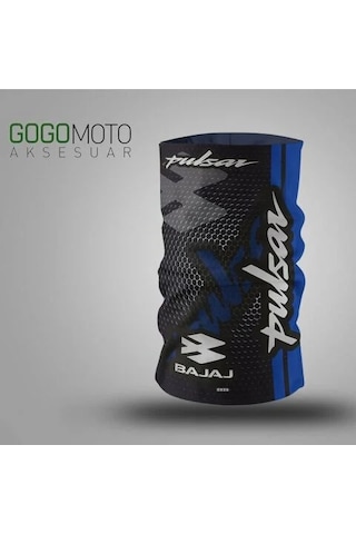 Buff Pulsar Mavi Desenli Buff Pulsar Mavi Desenli